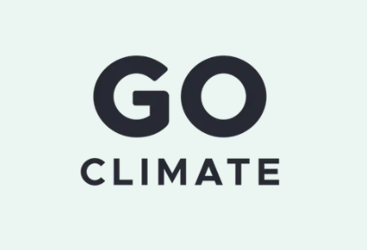 GoClimate logo, automated business carbon footprint calculator